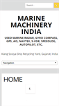 Mobile Screenshot of marinemachineryindia.com